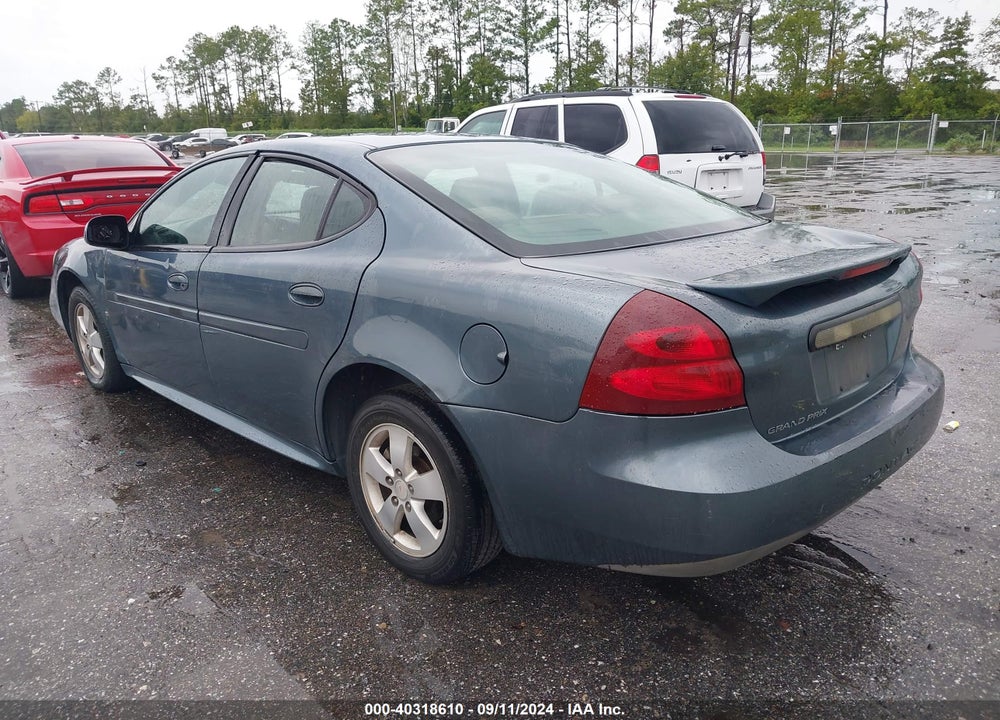 2006 PONTIAC GRAND PRIX VIN: 2G2WP552561291447