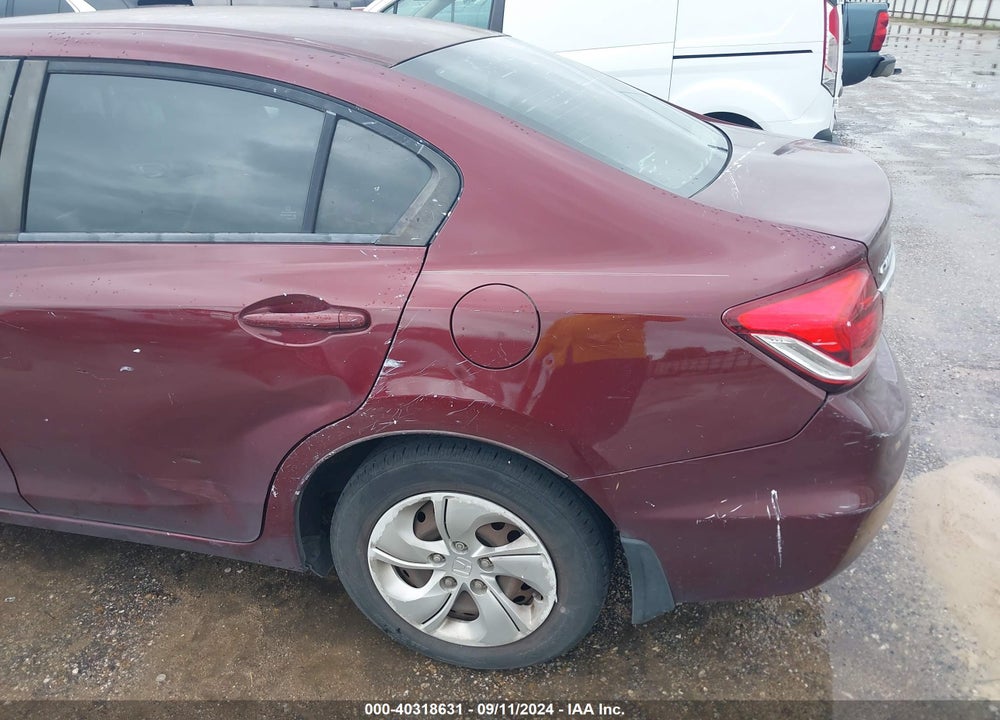 2013 HONDA CIVIC LX VIN: 2HGFB2F53DH513121
