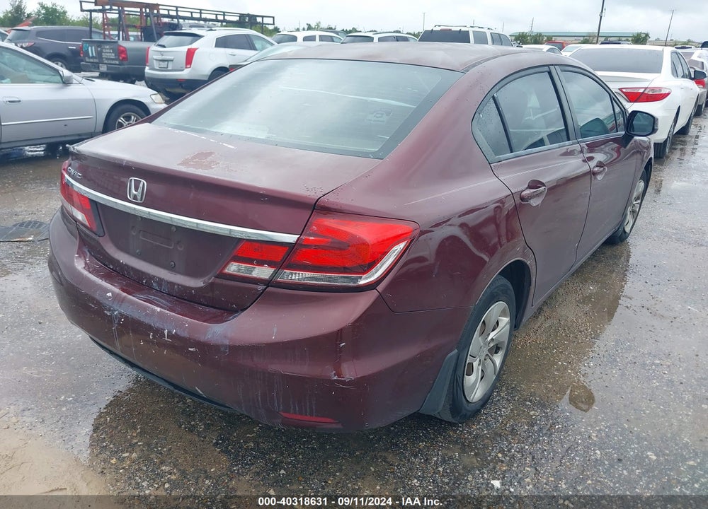 2013 HONDA CIVIC LX VIN: 2HGFB2F53DH513121