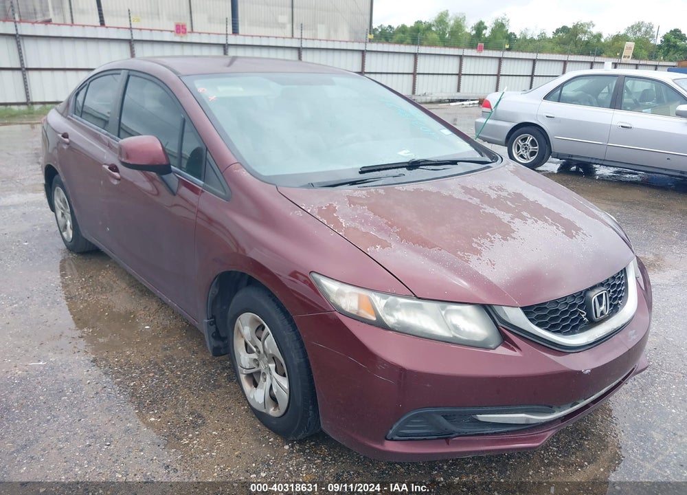 2013 HONDA CIVIC LX VIN: 2HGFB2F53DH513121