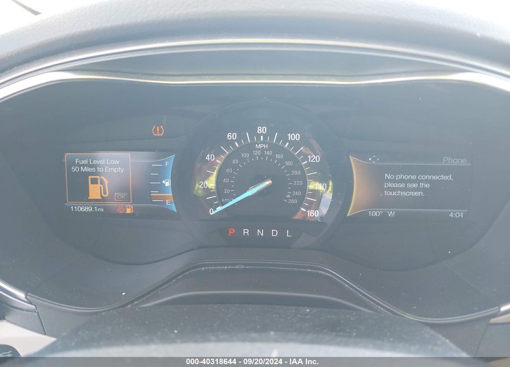 2019 FORD FUSION SE VIN: 3FA6P0H73KR209376