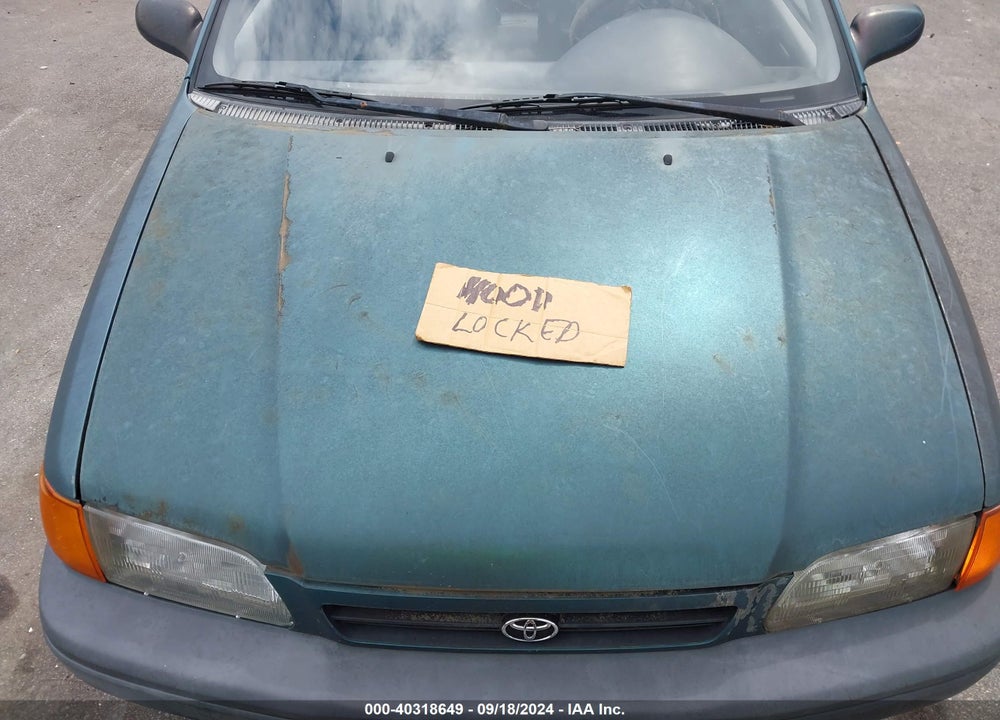 1996 TOYOTA TERCEL STD/DX VIN: JT2AC52L8T0160334