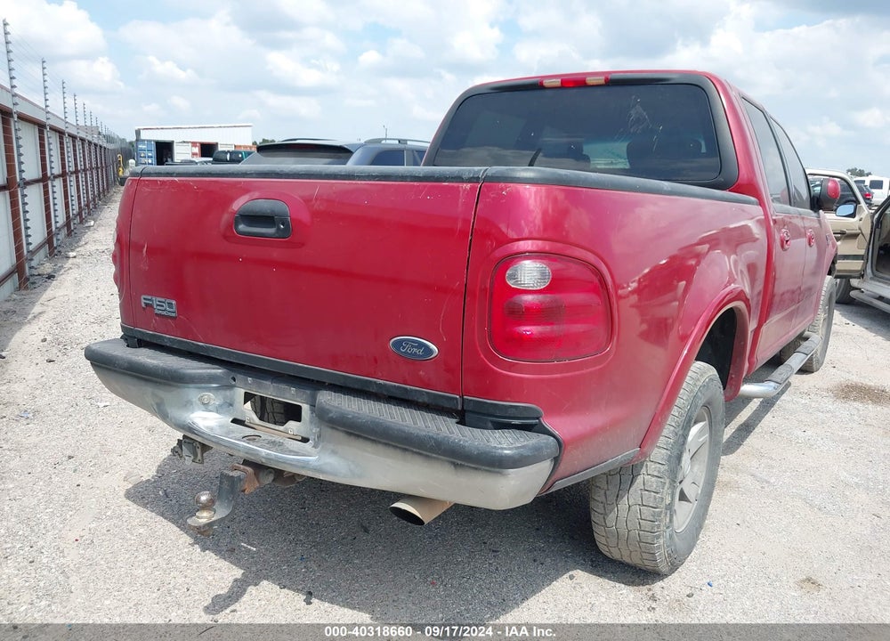 2002 FORD F-150 VIN: 1FTRW08L62KA11662