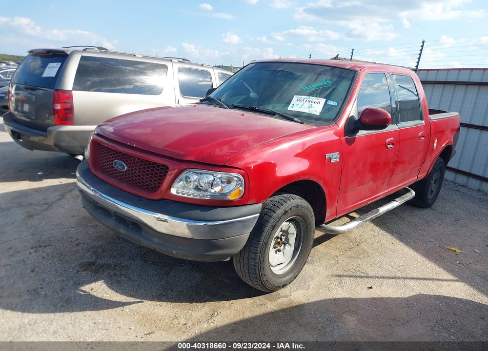 2002 FORD F-150 VIN: 1FTRW08L62KA11662