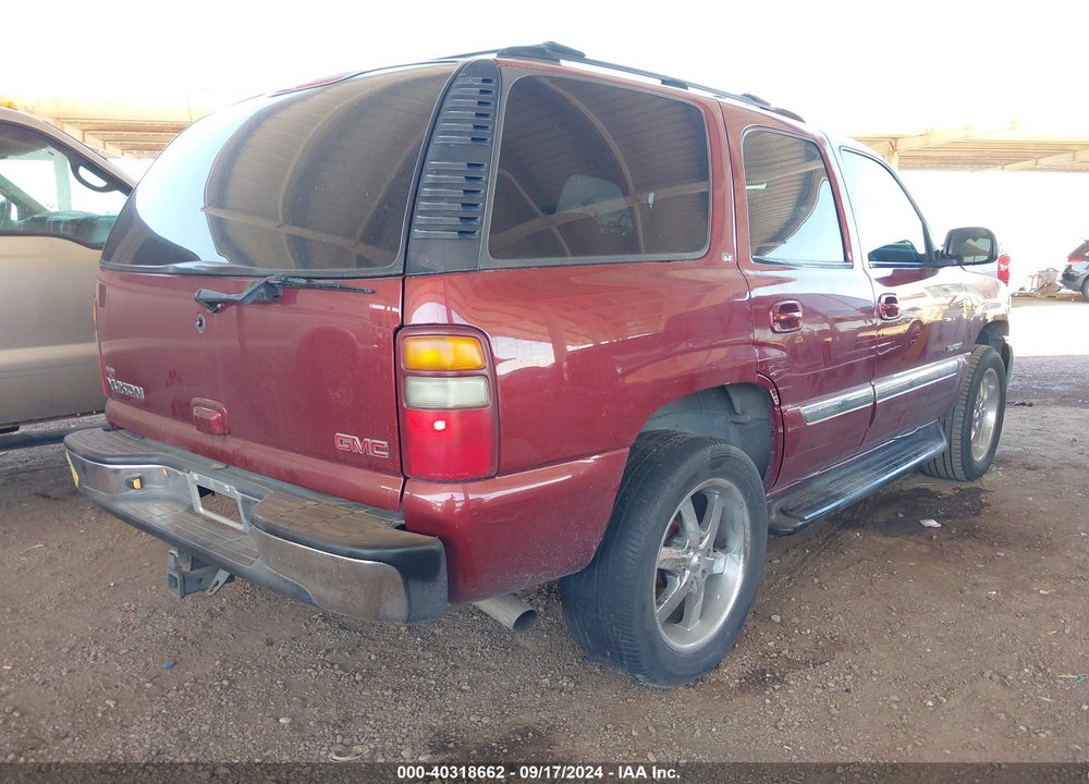 2002 GMC YUKON SLT VIN: 1GKEK13ZX2J342587