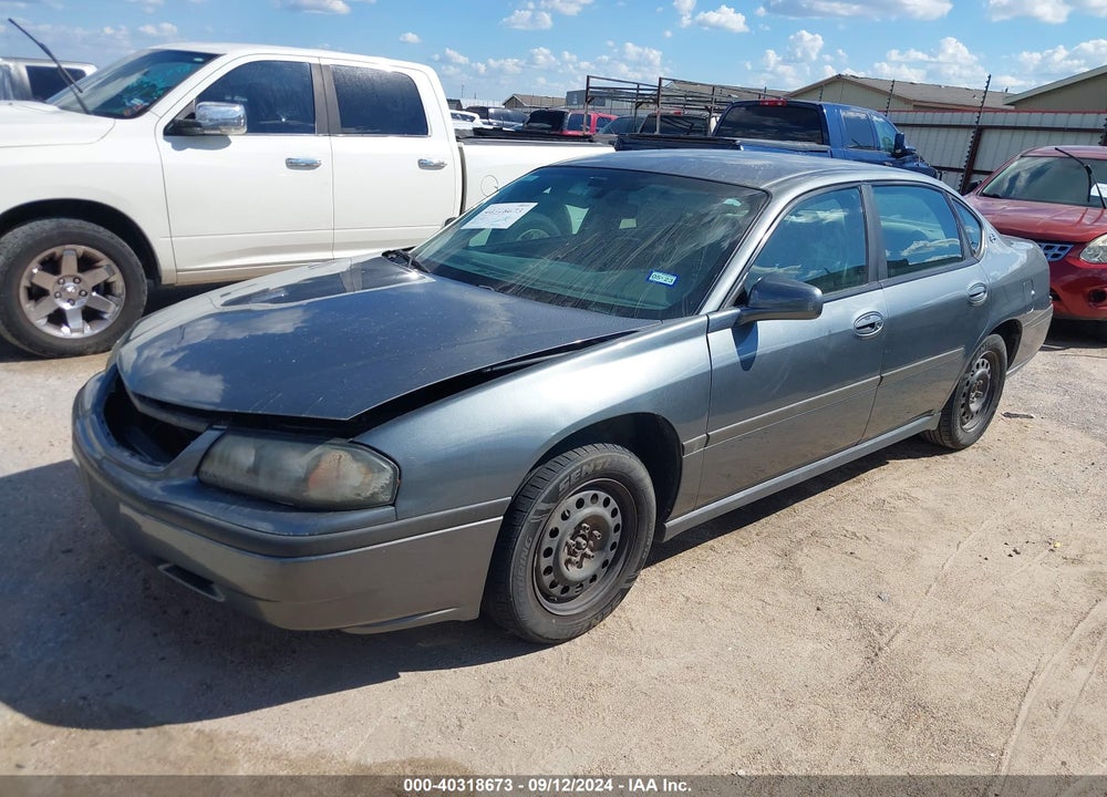 2004 CHEVROLET IMPALA VIN: 2G1WF52E249404355