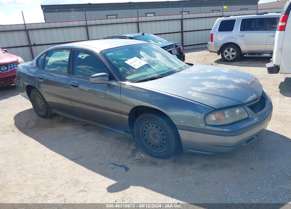 2004 CHEVROLET IMPALA VIN: 2G1WF52E249404355
