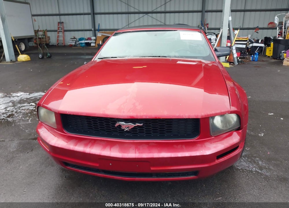 2005 FORD MUSTANG VIN: 1ZVFT84N755238277