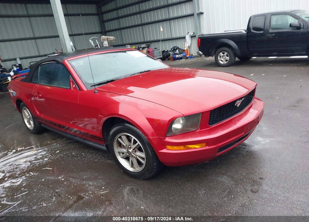 2005 FORD MUSTANG VIN: 1ZVFT84N755238277