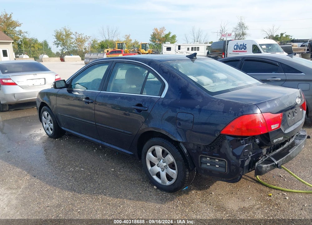 2010 KIA OPTIMA LX VIN: KNAGG4A89A5421707