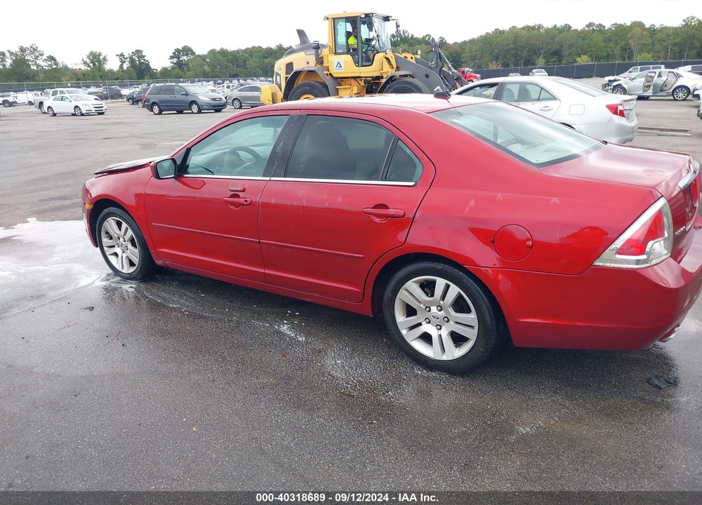 2009 FORD FUSION SEL VIN: 3FAHP08109R168638