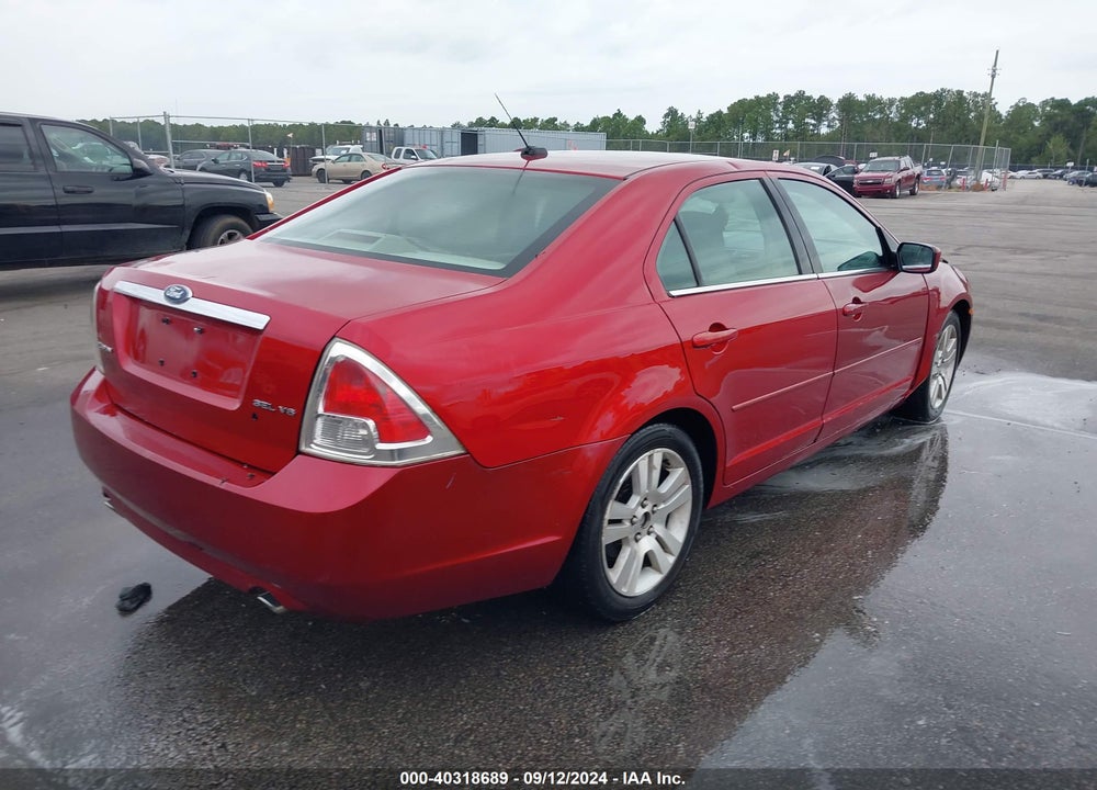 2009 FORD FUSION SEL VIN: 3FAHP08109R168638