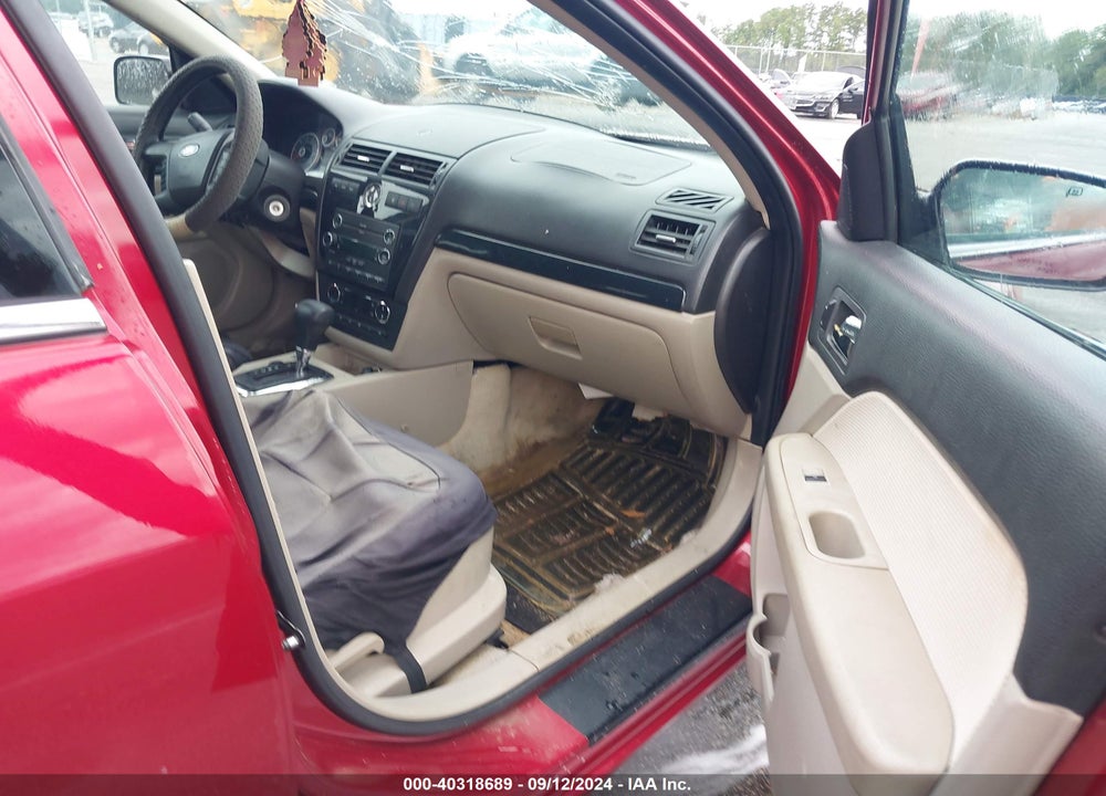 2009 FORD FUSION SEL VIN: 3FAHP08109R168638