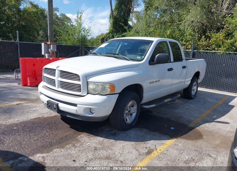 2002 DODGE RAM 1500 ST VIN: 3D7HU18Z52G166826