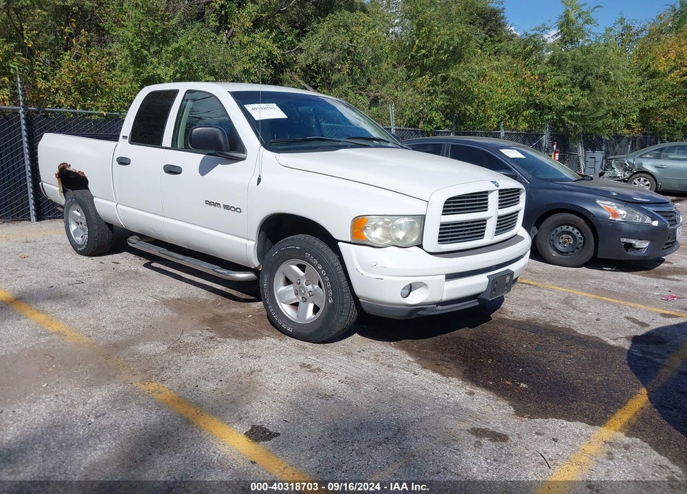 2002 DODGE RAM 1500 ST VIN: 3D7HU18Z52G166826