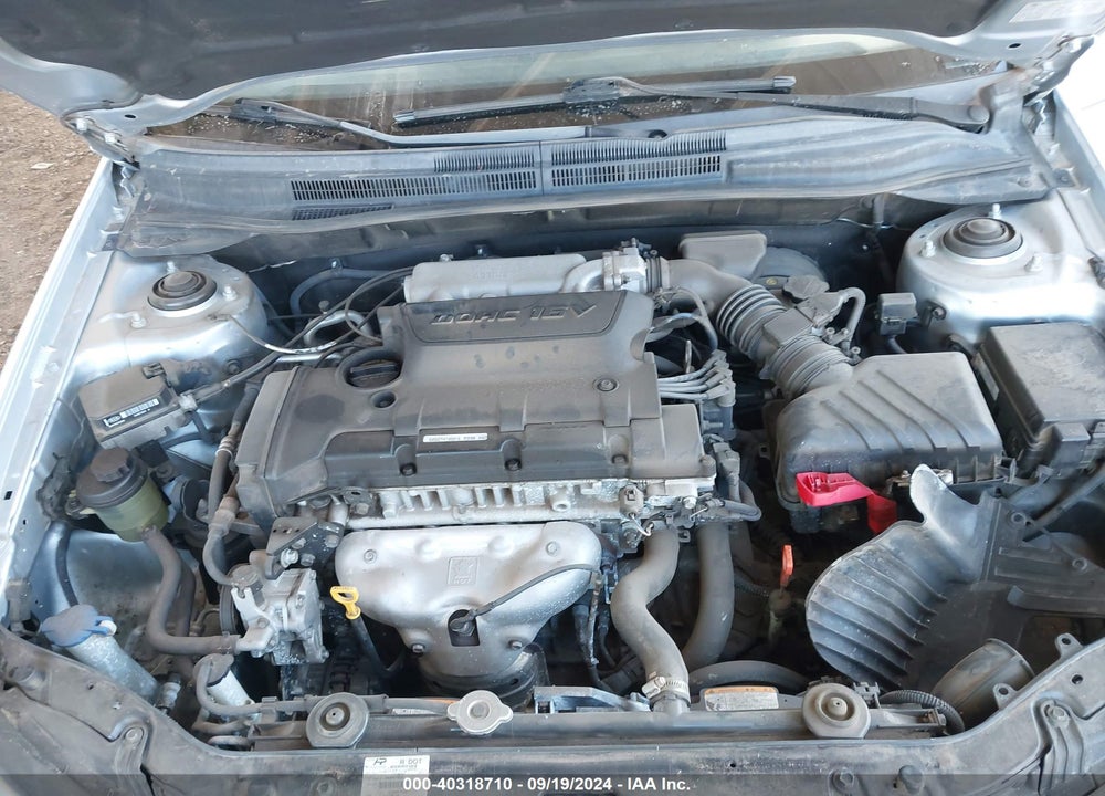 2008 KIA SPECTRA EX VIN: KNAFE121085498767