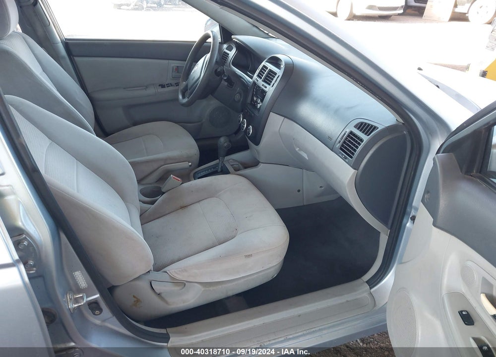 2008 KIA SPECTRA EX VIN: KNAFE121085498767