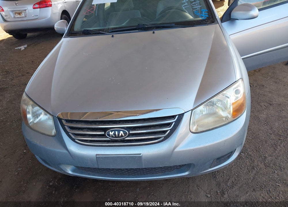 2008 KIA SPECTRA EX VIN: KNAFE121085498767