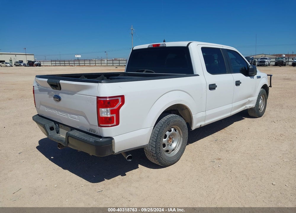 2018 FORD F-150 XL VIN: 1FTEW1CP0JKE22875