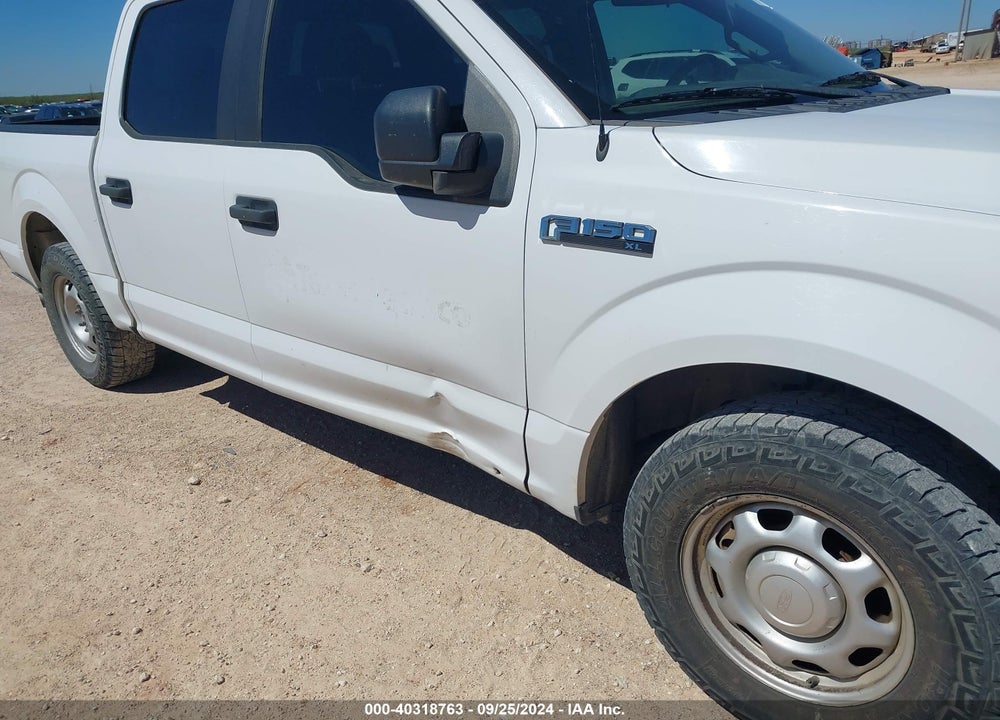 2018 FORD F-150 XL VIN: 1FTEW1CP0JKE22875