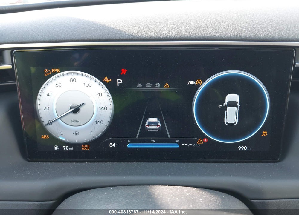 2024 HYUNDAI TUCSON SEL VIN: 5NMJBCDE5RH423966