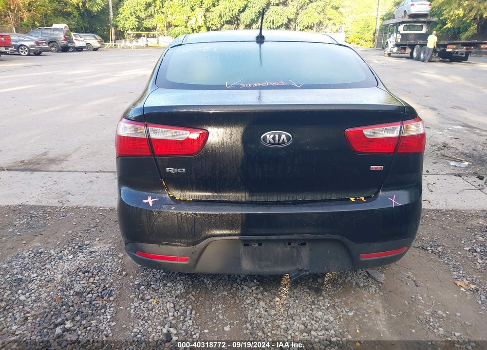 2015 KIA RIO LX VIN: KNADM4A32F6421808