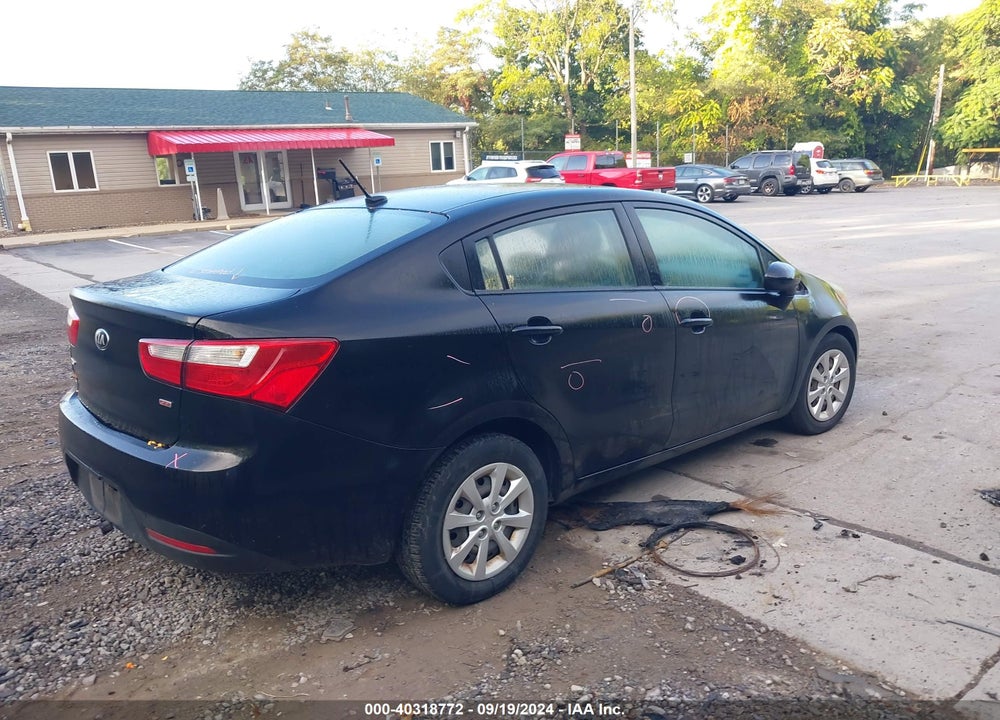 2015 KIA RIO LX VIN: KNADM4A32F6421808