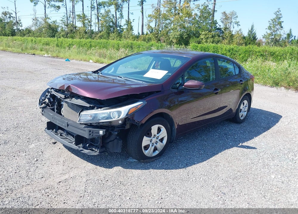 2017 KIA FORTE LX VIN: 3KPFK4A77HE077863