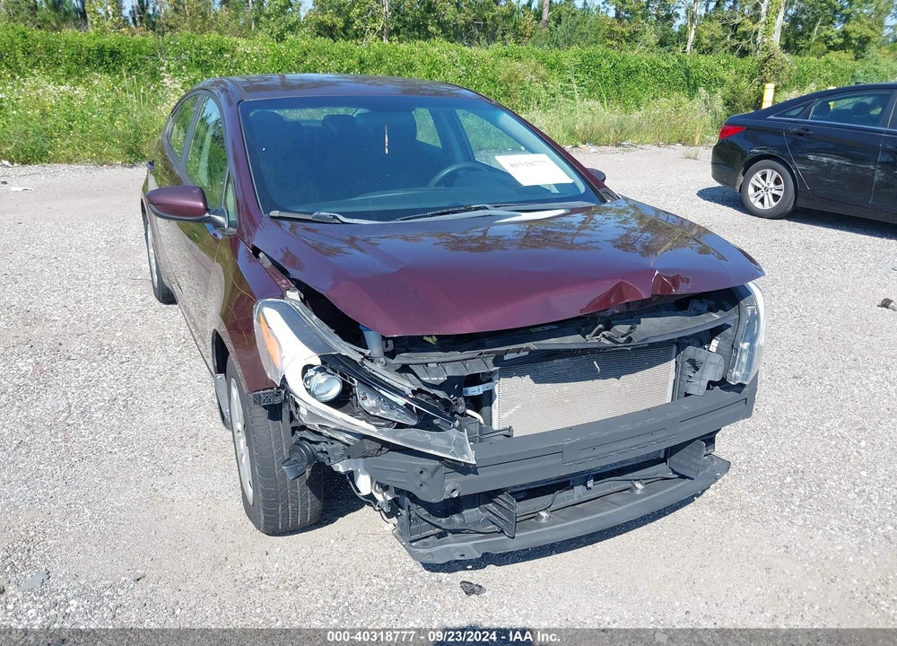 2017 KIA FORTE LX VIN: 3KPFK4A77HE077863