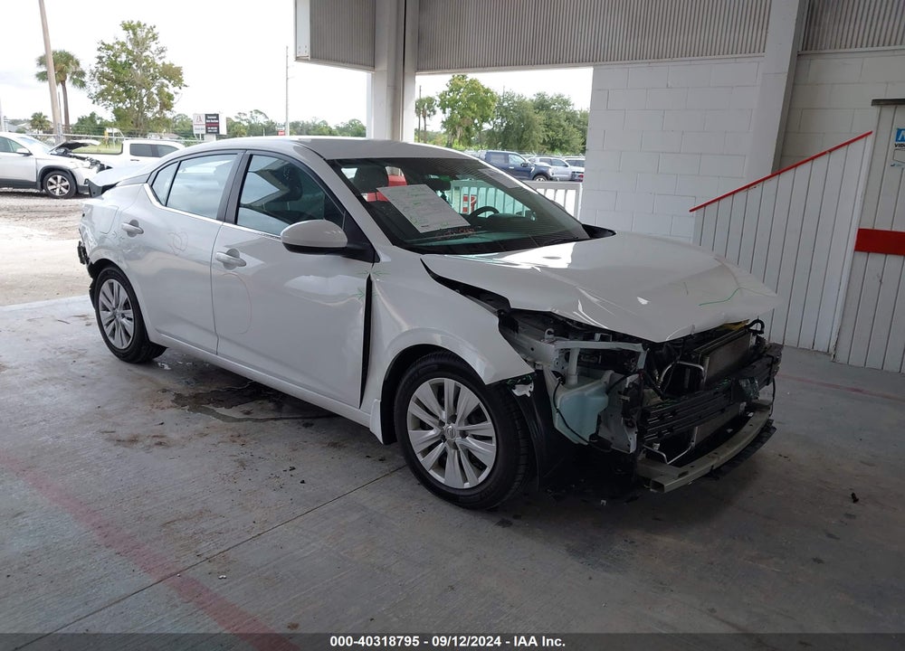 2021 NISSAN SENTRA S XTRONIC CVT VIN: 3N1AB8BV9MY252589