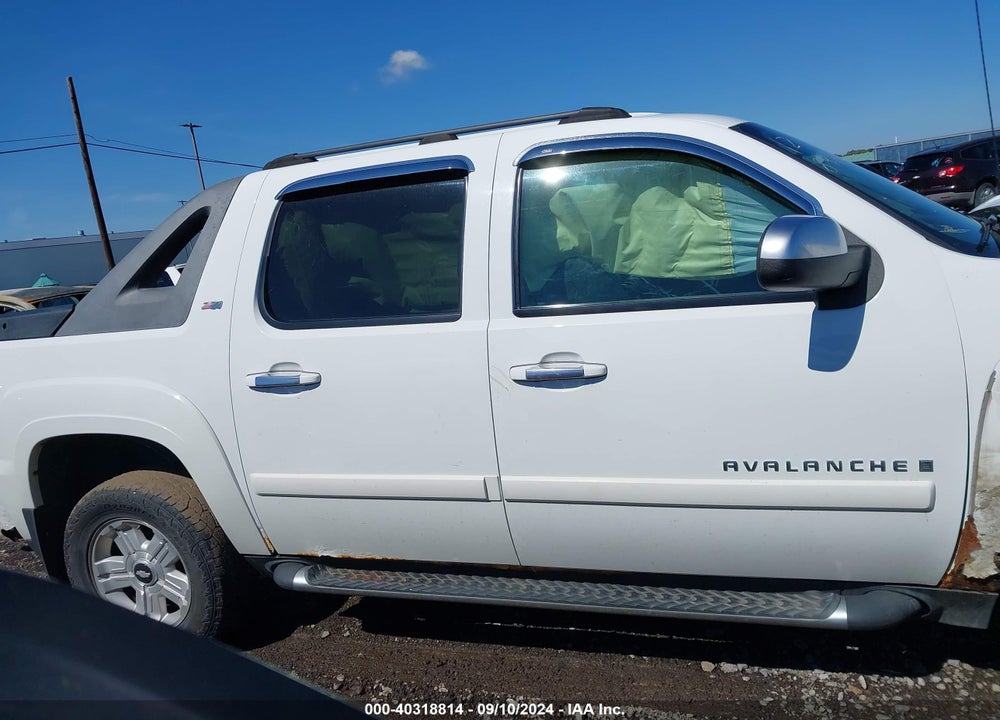 2007 CHEVROLET AVALANCHE 1500 LT VIN: 3GNFK12357G236772