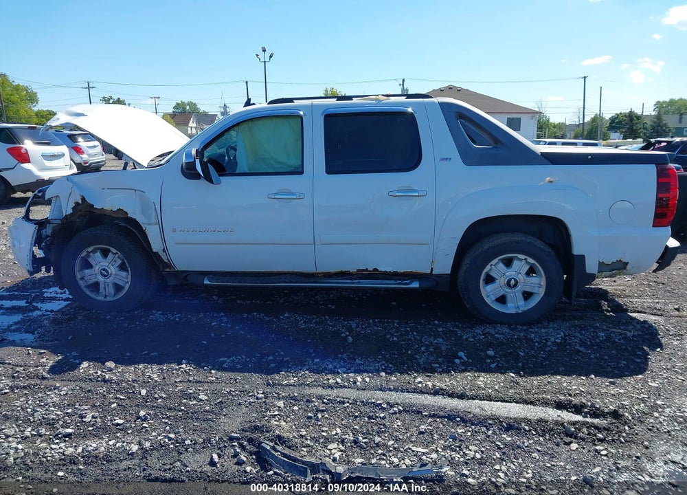 2007 CHEVROLET AVALANCHE 1500 LT VIN: 3GNFK12357G236772