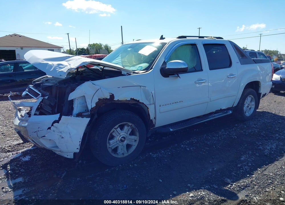 2007 CHEVROLET AVALANCHE 1500 LT VIN: 3GNFK12357G236772