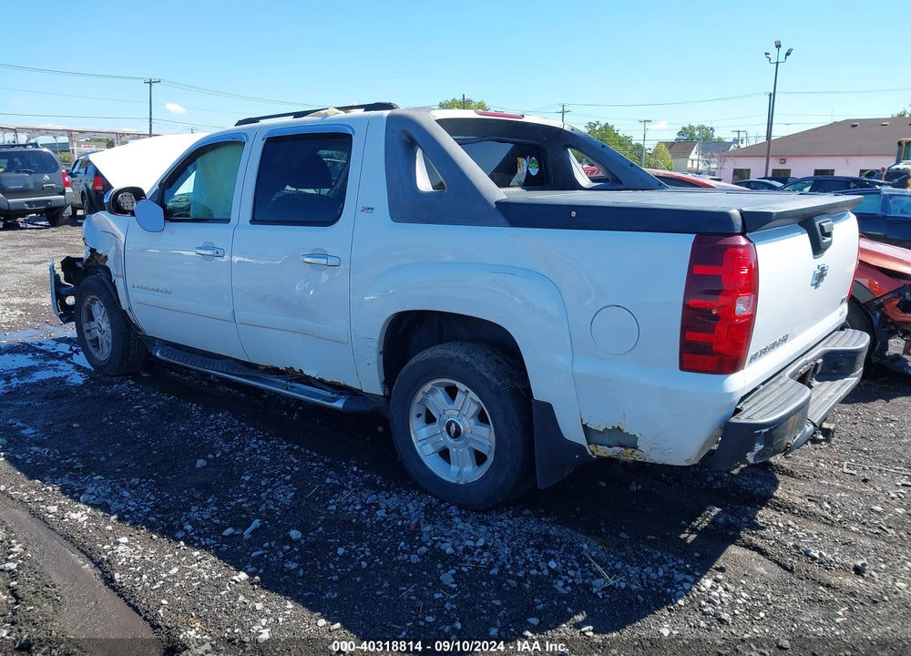 2007 CHEVROLET AVALANCHE 1500 LT VIN: 3GNFK12357G236772