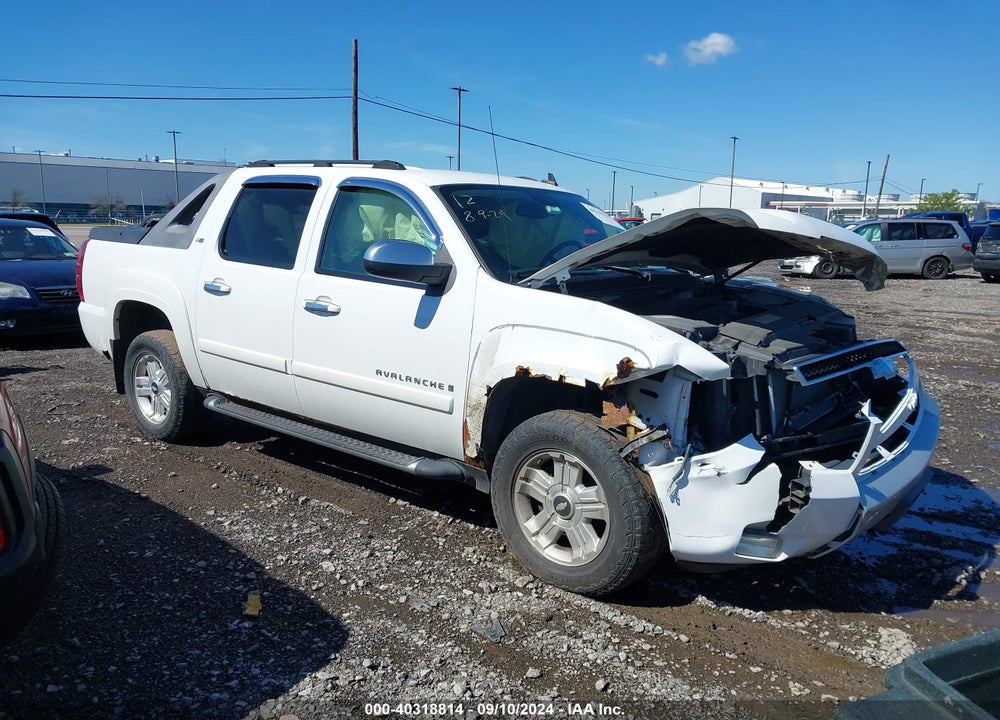 2007 CHEVROLET AVALANCHE 1500 LT VIN: 3GNFK12357G236772