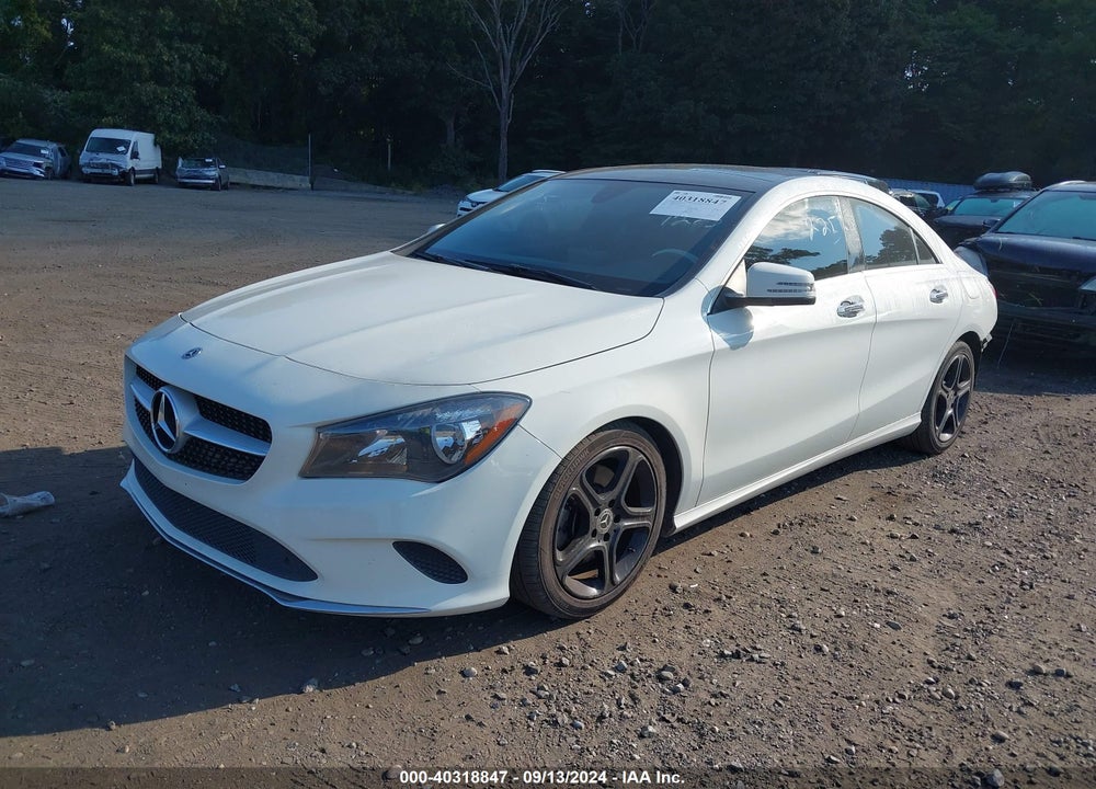 2018 MERCEDES-BENZ CLA 250 4MATIC VIN: WDDSJ4GB1JN552511