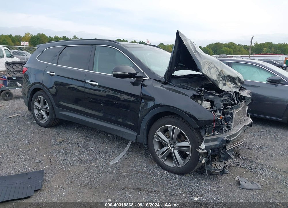 2014 HYUNDAI SANTA FE LIMITED VIN: KM8SRDHF8EU078360