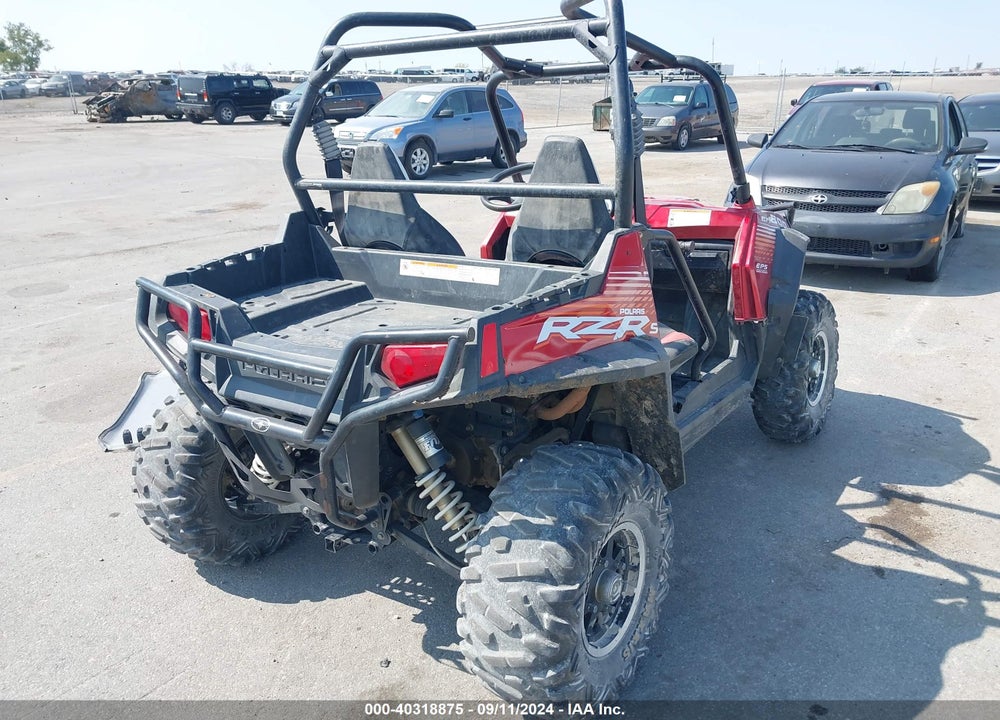 2013 POLARIS RZR 800 S VIN: 4XAVE7EA9DB165113
