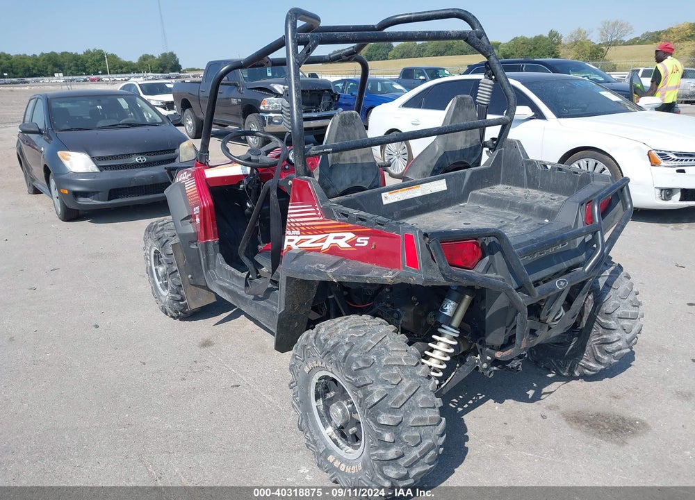 2013 POLARIS RZR 800 S VIN: 4XAVE7EA9DB165113