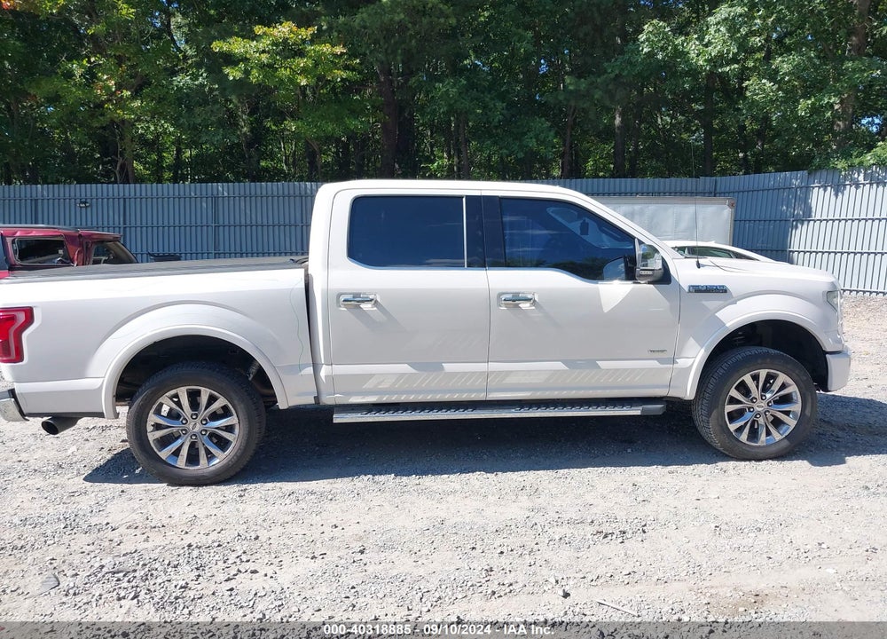 2015 FORD F-150 LARIAT VIN: 1FTEW1EG1FKE95242