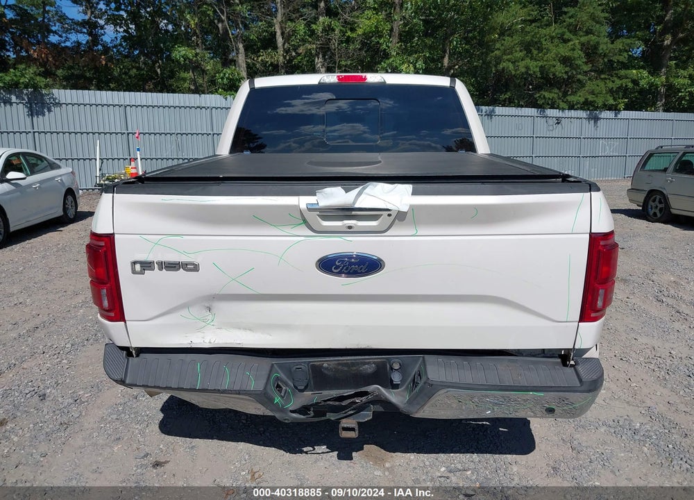 2015 FORD F-150 LARIAT VIN: 1FTEW1EG1FKE95242