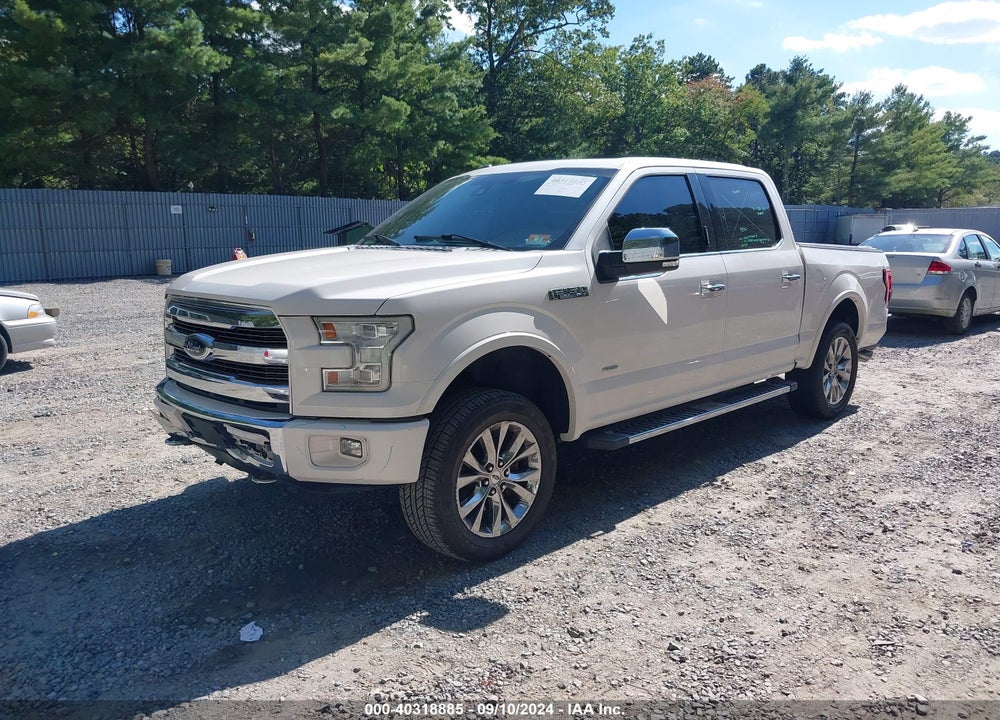 2015 FORD F-150 LARIAT VIN: 1FTEW1EG1FKE95242