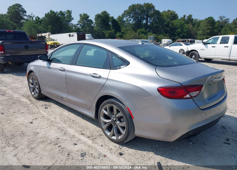 2015 CHRYSLER 200 S VIN: 1C3CCCBB1FN652288