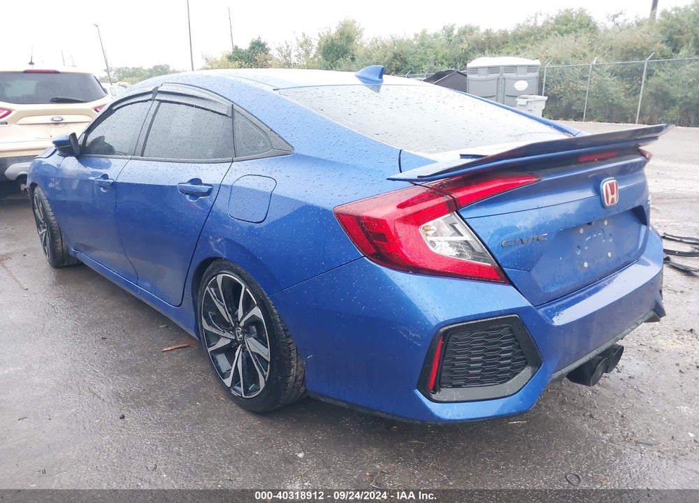 2018 HONDA CIVIC SI VIN: 2HGFC1E57JH704660