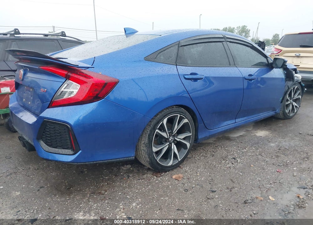 2018 HONDA CIVIC SI VIN: 2HGFC1E57JH704660