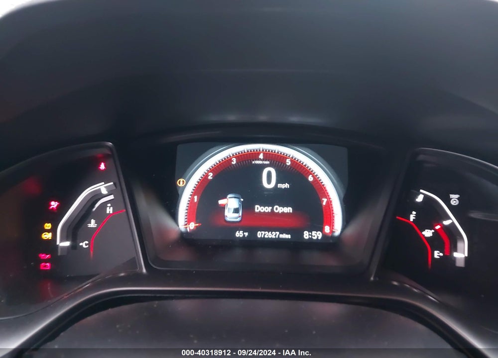 2018 HONDA CIVIC SI VIN: 2HGFC1E57JH704660