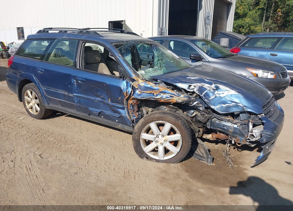 2007 SUBARU OUTBACK 2.5I LIMITED VIN: 4S4BP62C377316939