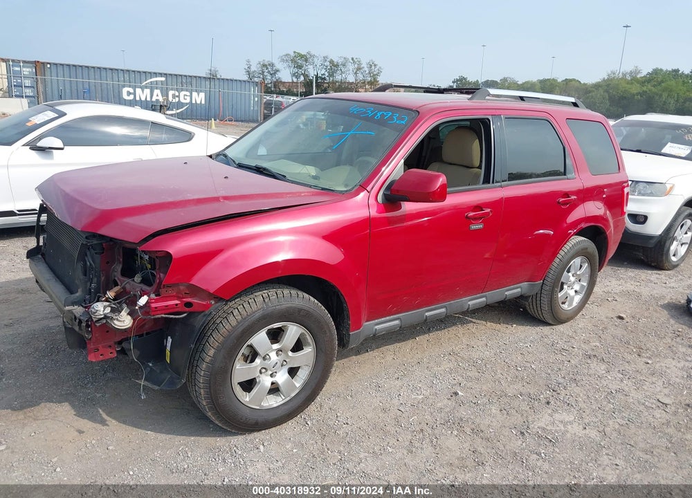 2011 FORD ESCAPE LIMITED VIN: 1FMCU0EG0BKB09858