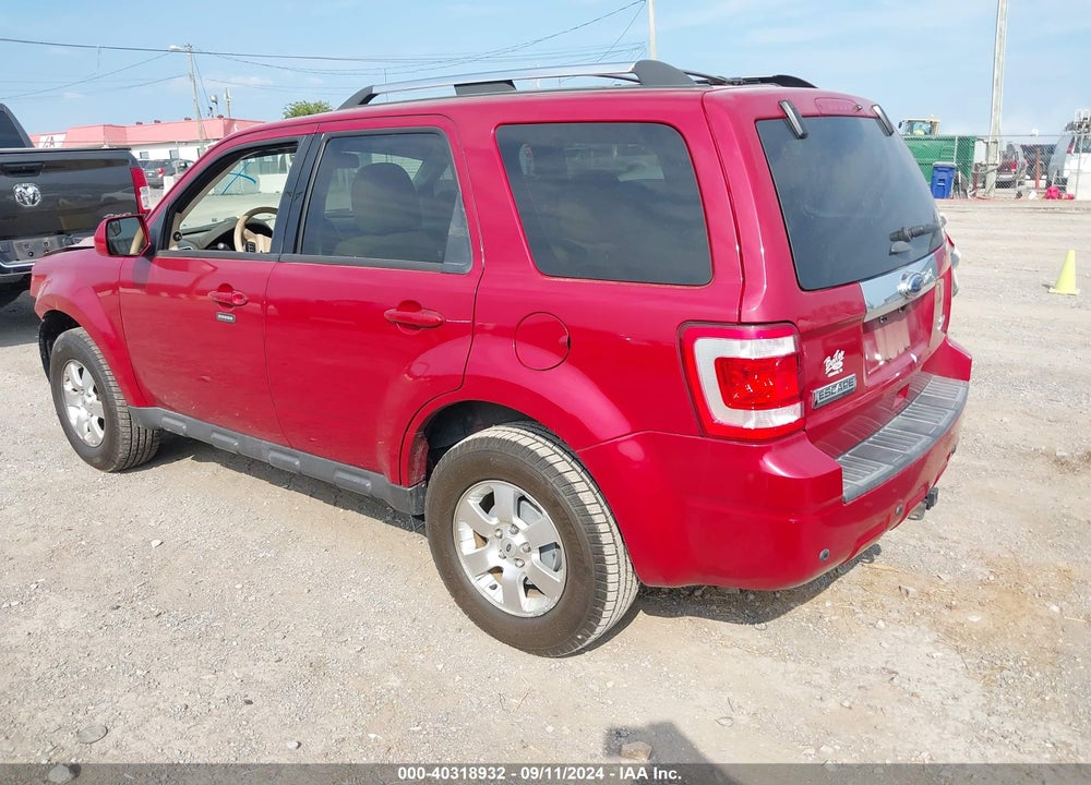 2011 FORD ESCAPE LIMITED VIN: 1FMCU0EG0BKB09858
