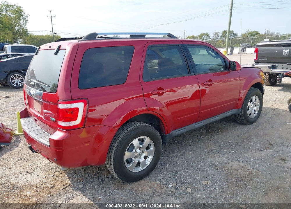 2011 FORD ESCAPE LIMITED VIN: 1FMCU0EG0BKB09858